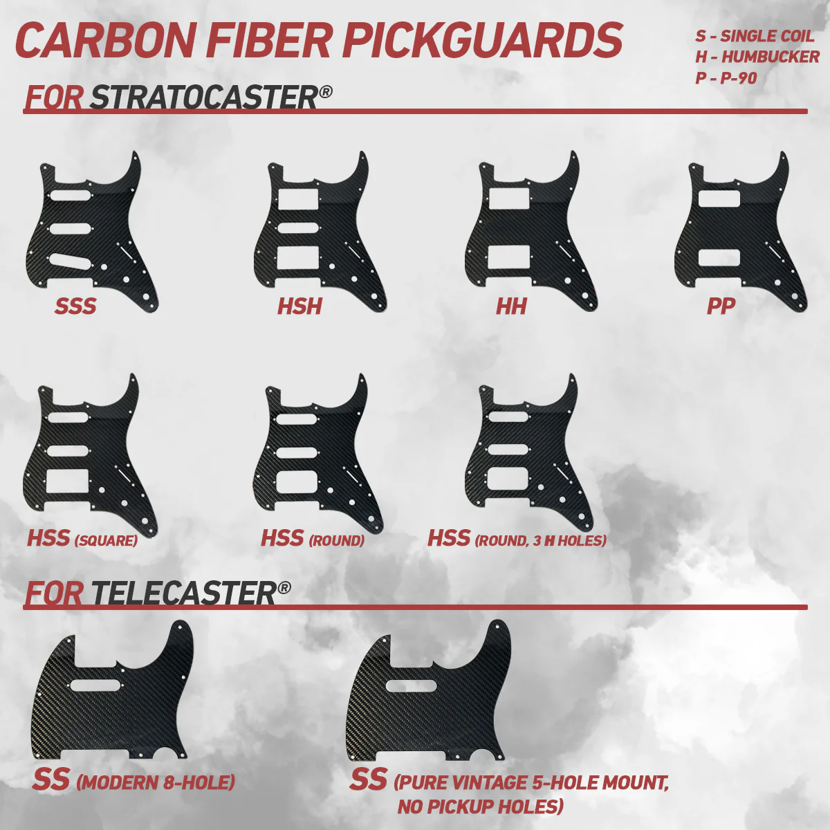F-Series Electric Neck - Upgrade your Fender® with Carbon Fiber - Image 7